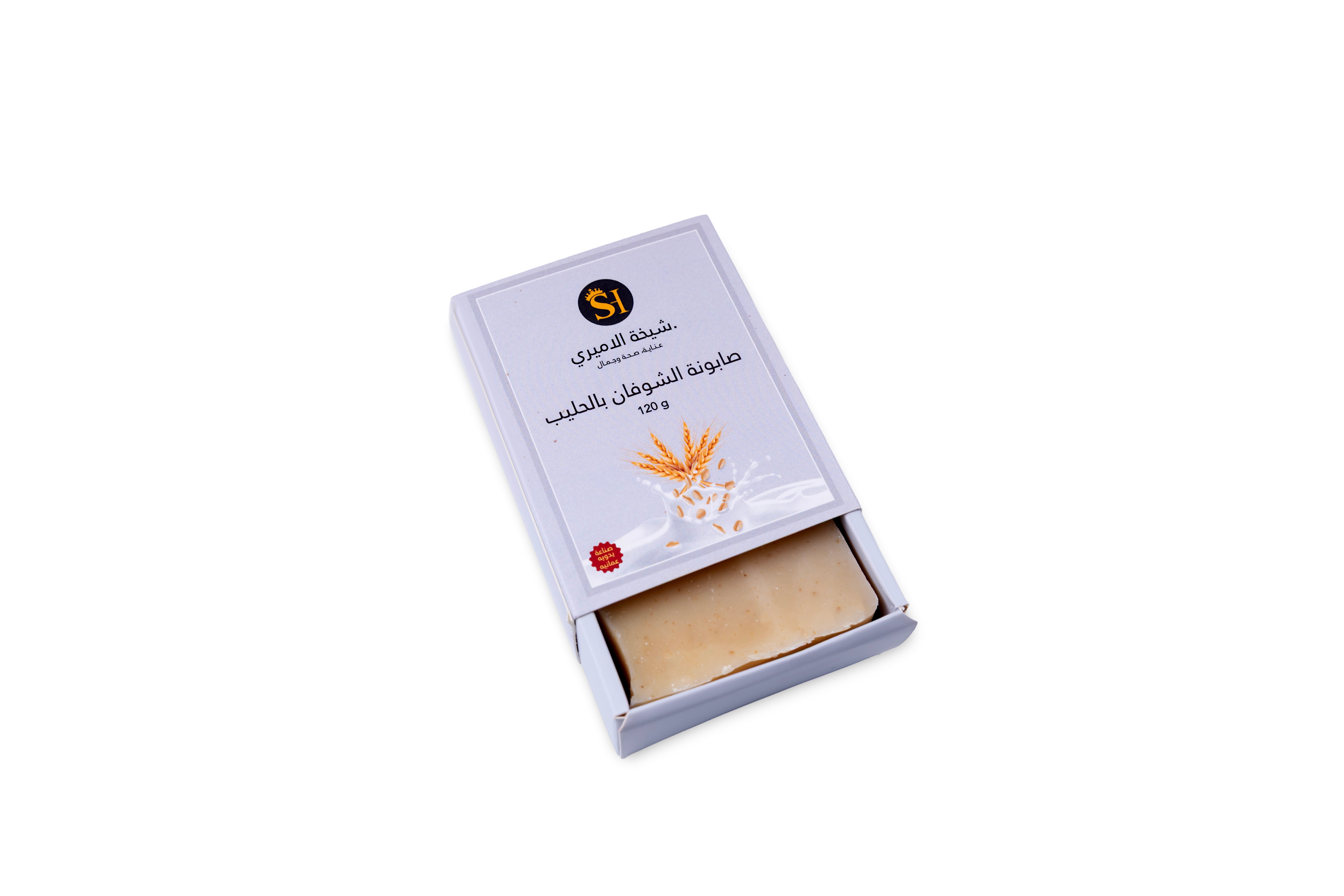 صابونة الشوفان بالحليب