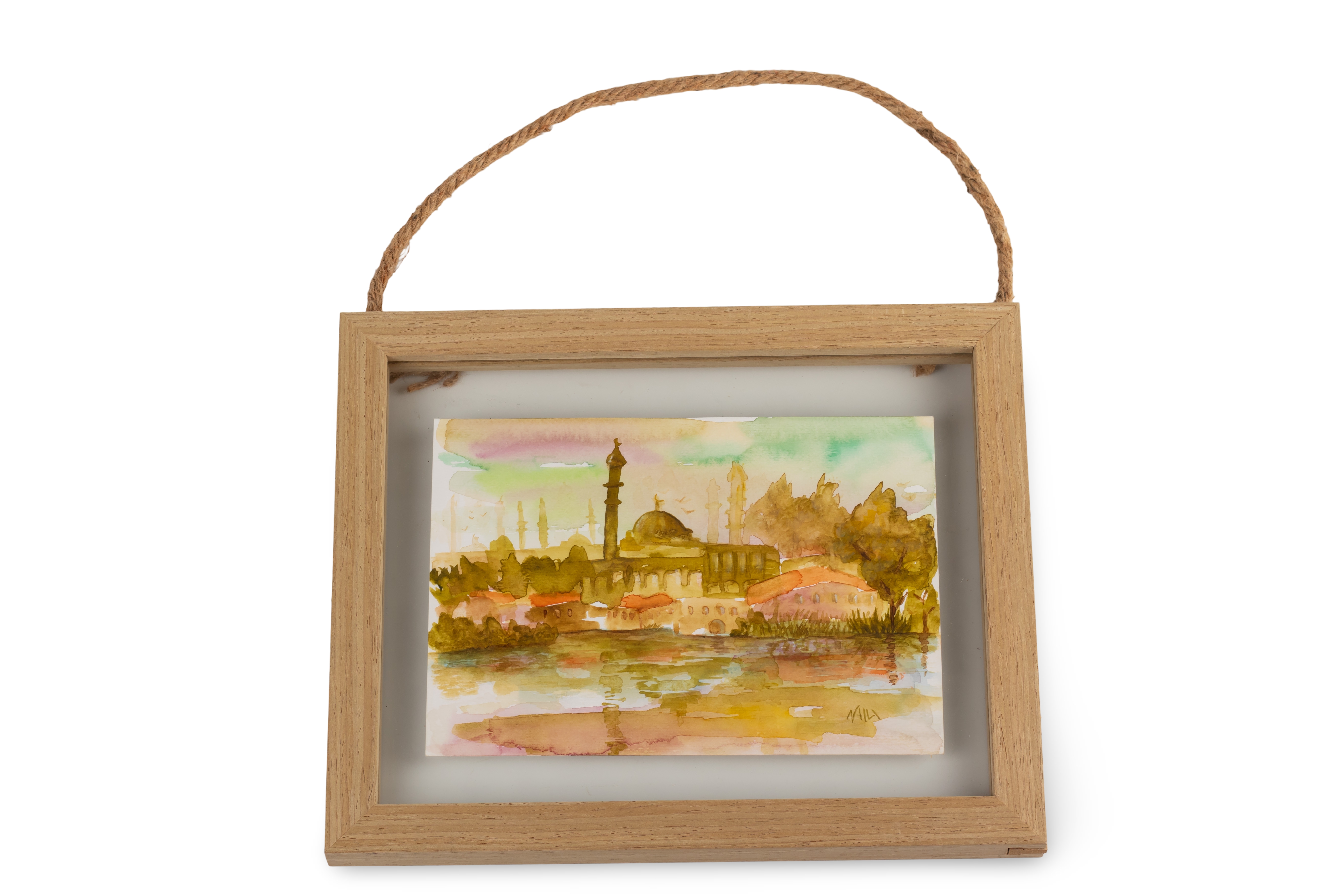 لوحة واقعية كبيرة