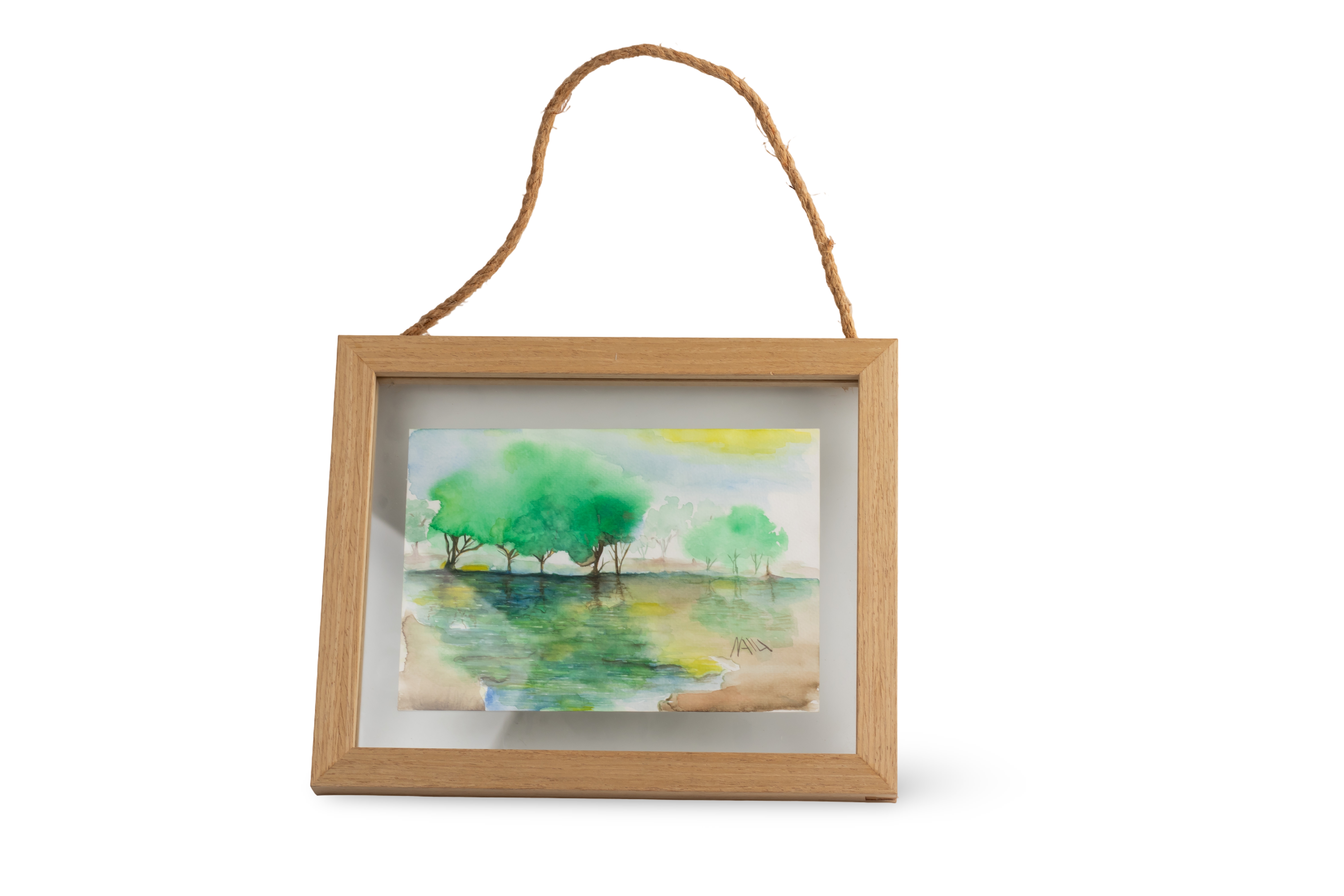 لوحة واقعية كبيرة