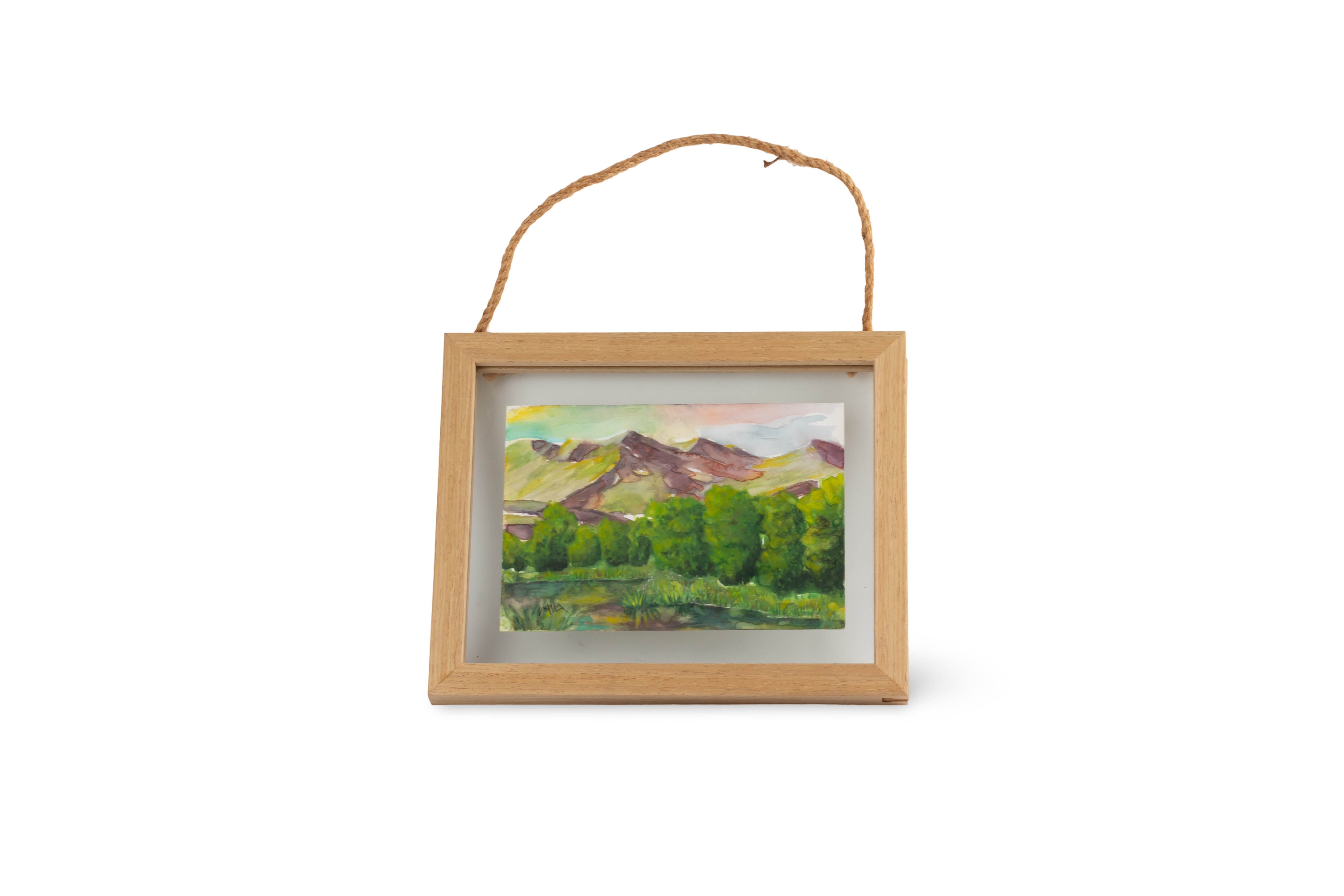 لوحة واقعية كبيرة