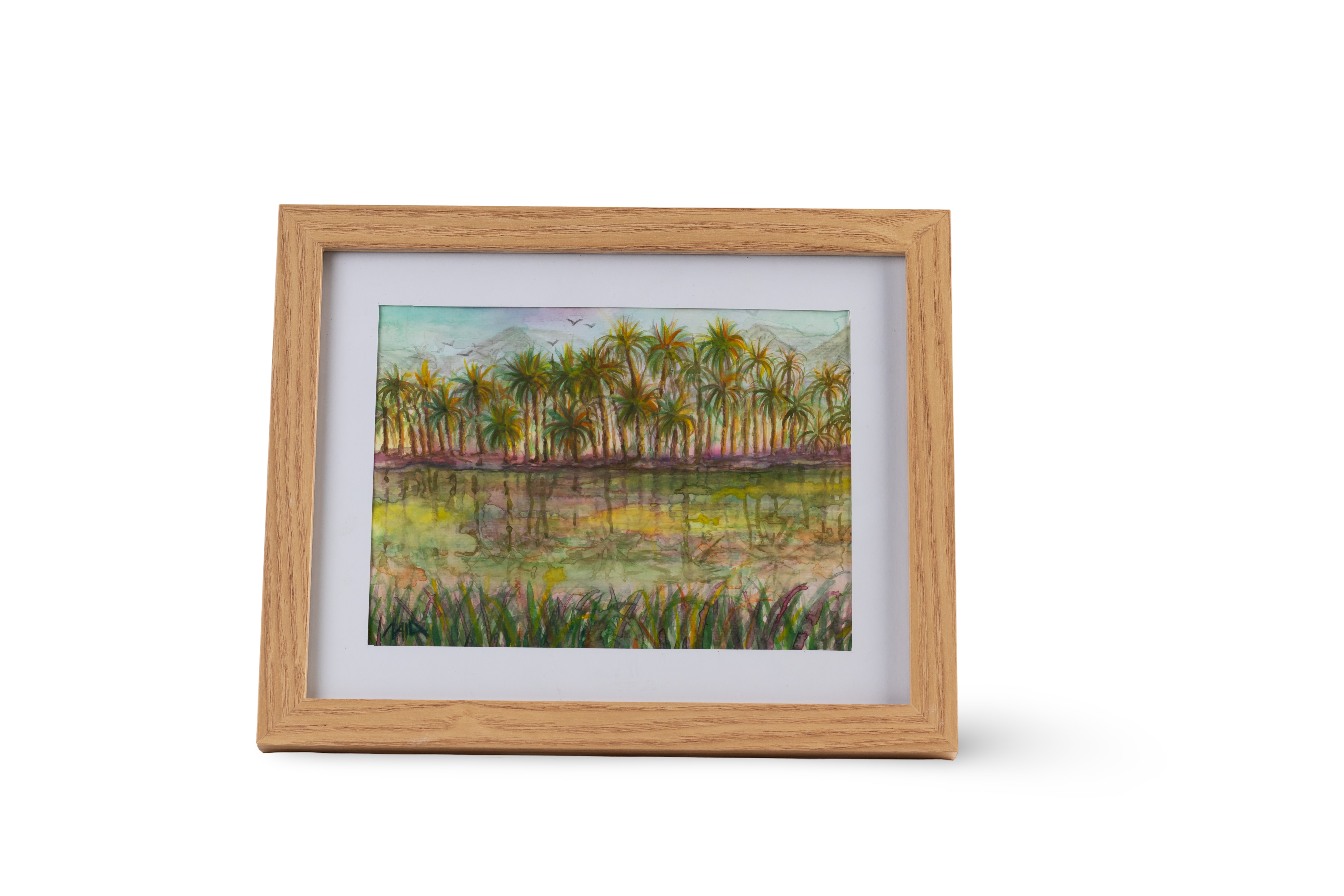 لوحة واقعية كبيرة