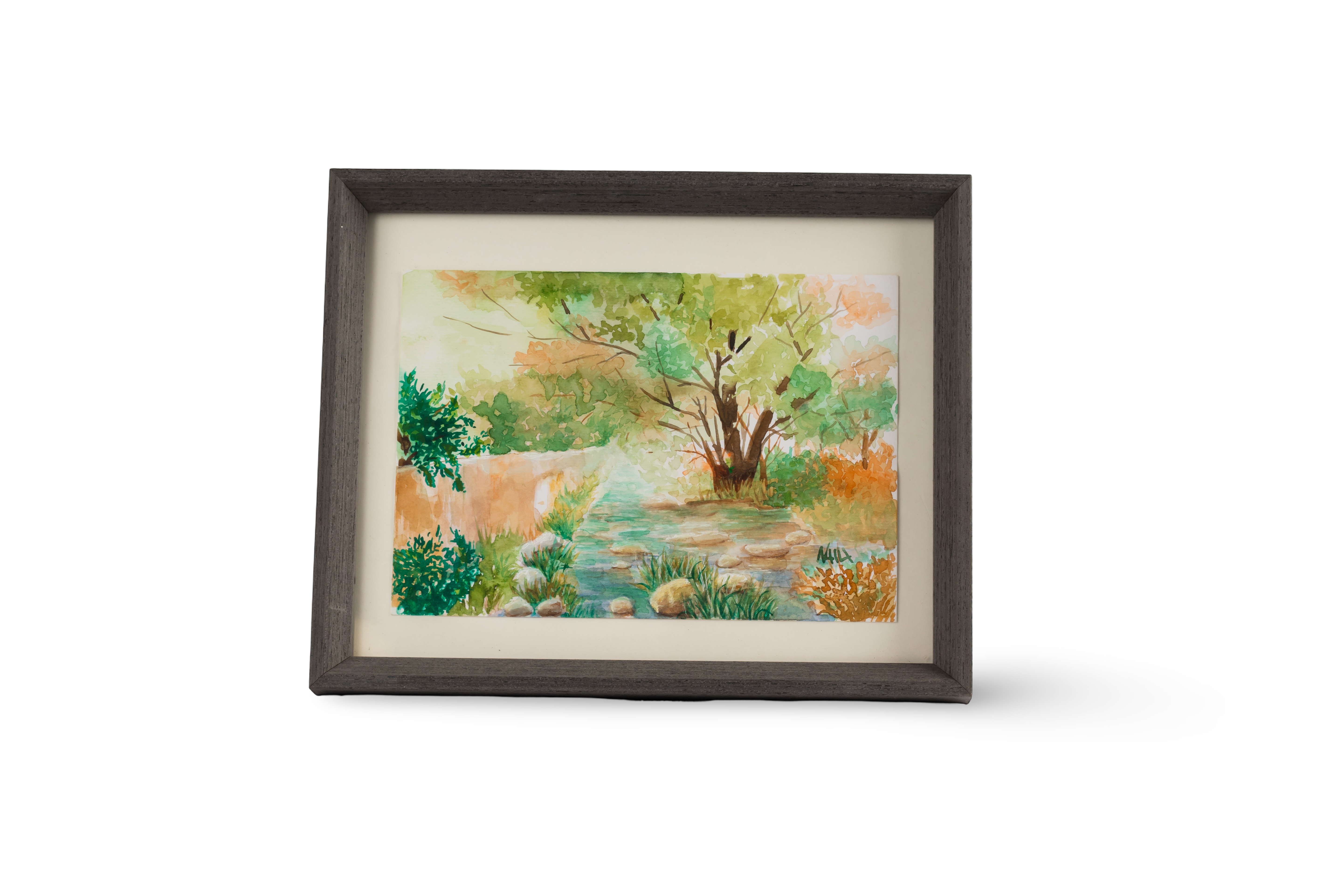 لوحة واقعية كبيرة