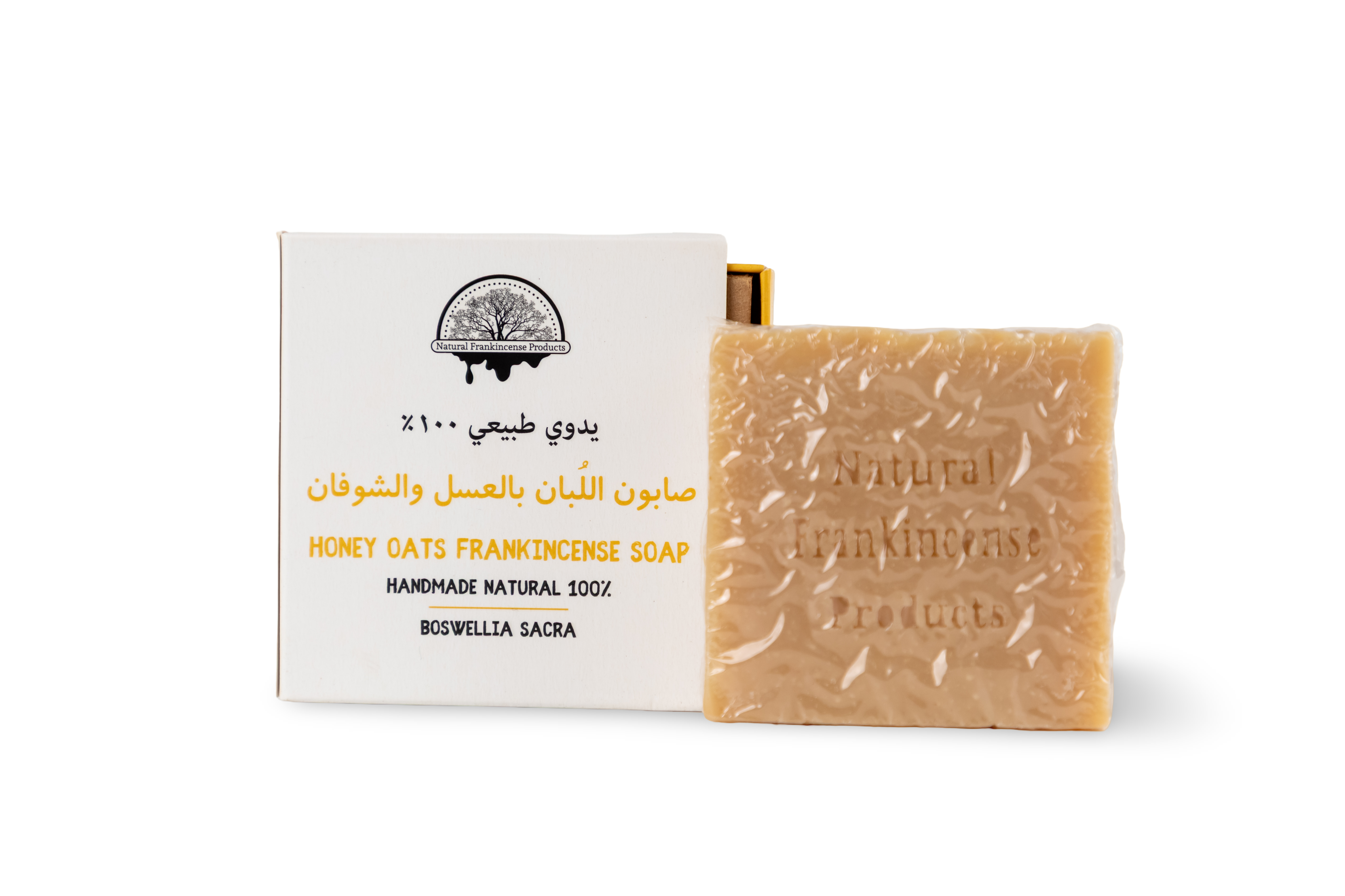 صابون اللبان بالعسل و الشوفان 100 جرام